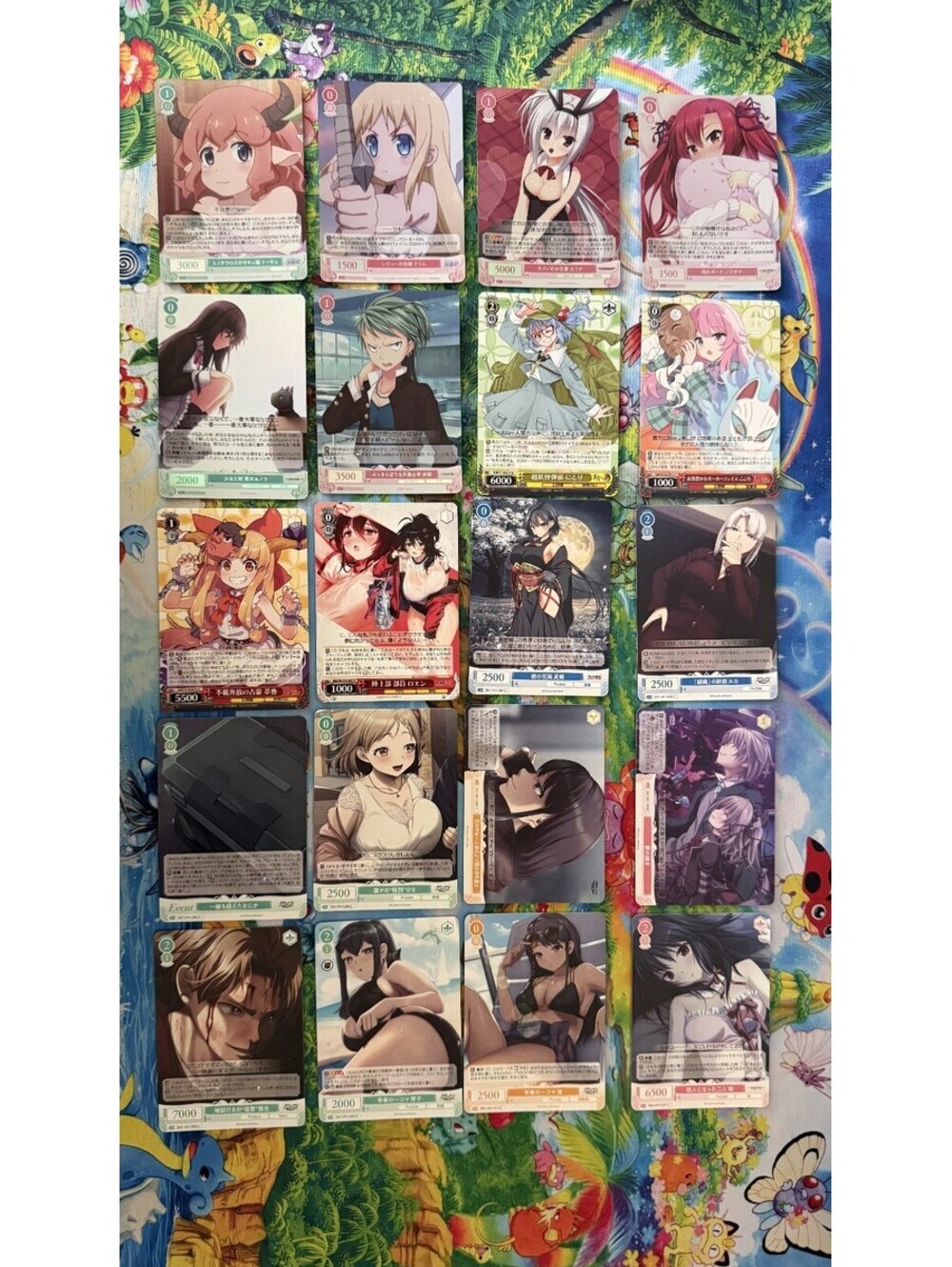 Weiss Schwarz 20 Card Lot Mixed Anime TCG RAW D11